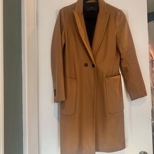 Women's Camel Pea Coat